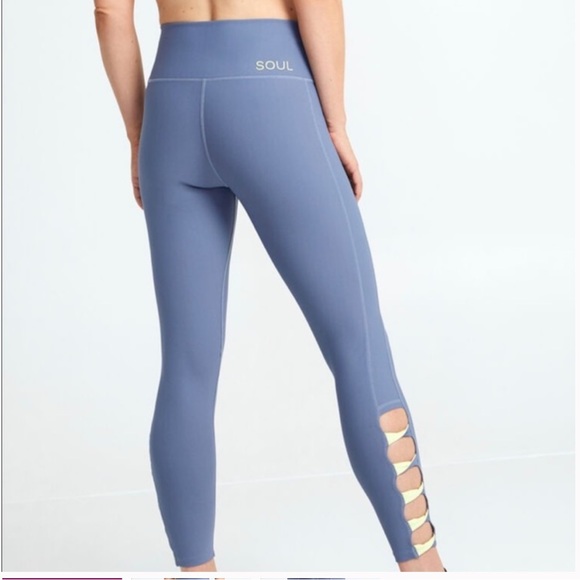 Soul by Soul Cycle Twist Ladder Leggings - Picture 2 of 12